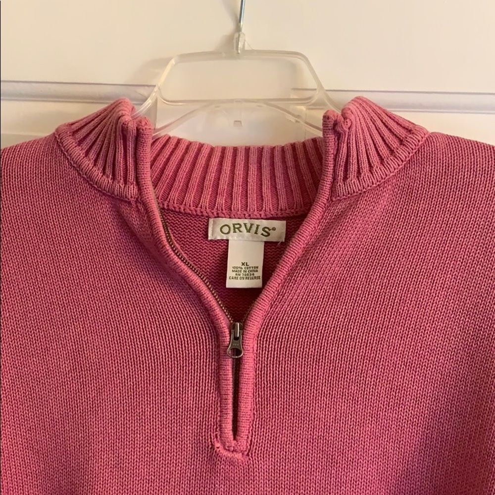 Pink quarter zip - Picture 2 of 4